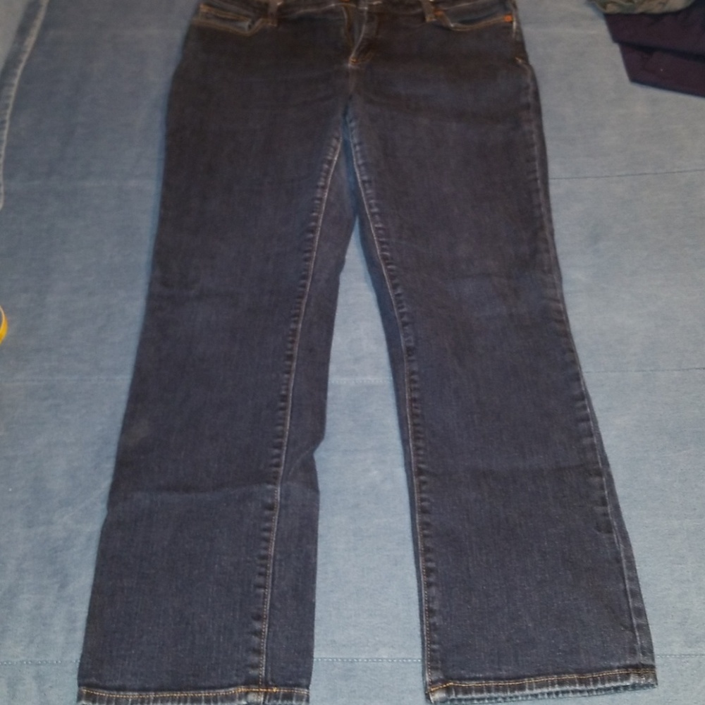 Lands End fit 2 straight leg size 14 jeans